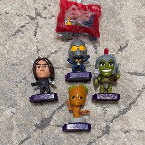 McDonalds happy meal Marvel Action toy Figures